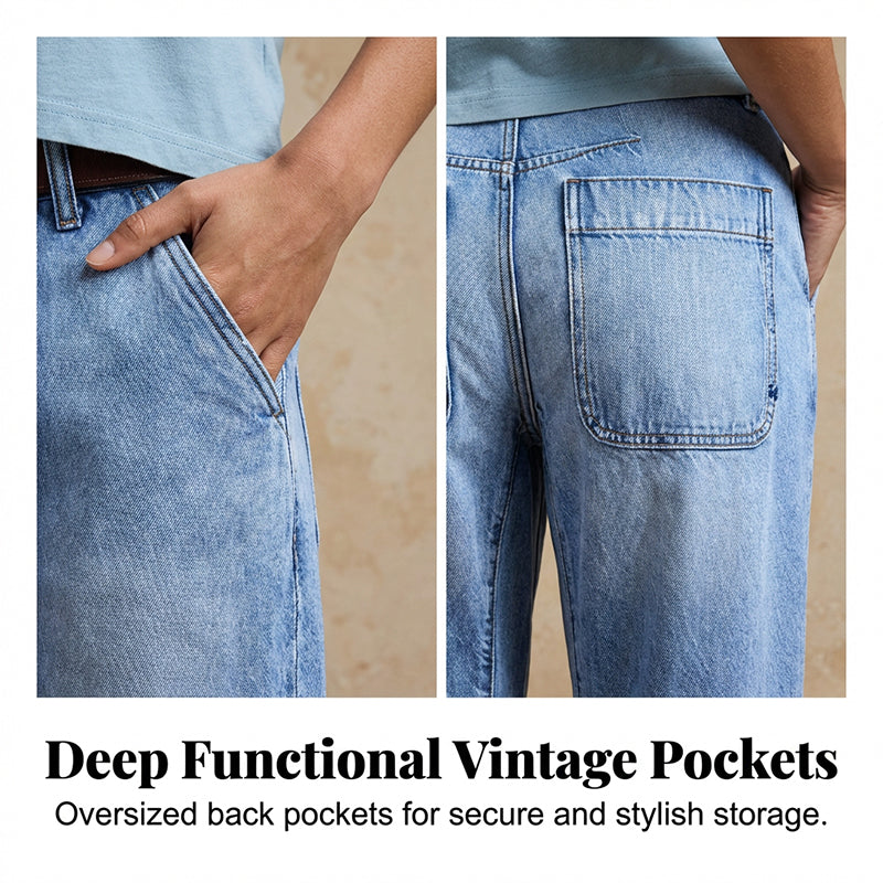 👖 ¡50% DE DESCUENTO POR TIEMPO LIMITADO! ✨ Vaqueros Cortos Acampanados para Mujer – Cintura Alta, Pierna Ancha, Estilo Vintage ✨