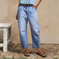 👖 ¡50% DE DESCUENTO POR TIEMPO LIMITADO! ✨ Vaqueros Cortos Acampanados para Mujer – Cintura Alta, Pierna Ancha, Estilo Vintage ✨