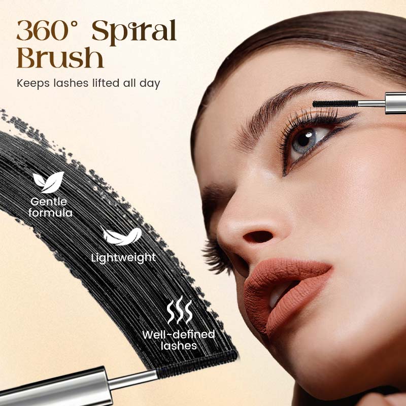 👁️✨ ¡OFERTA 50% OFF! Máscara de Pestañas Resistente al Agua – Riza y Alarga para una Mirada Impactante