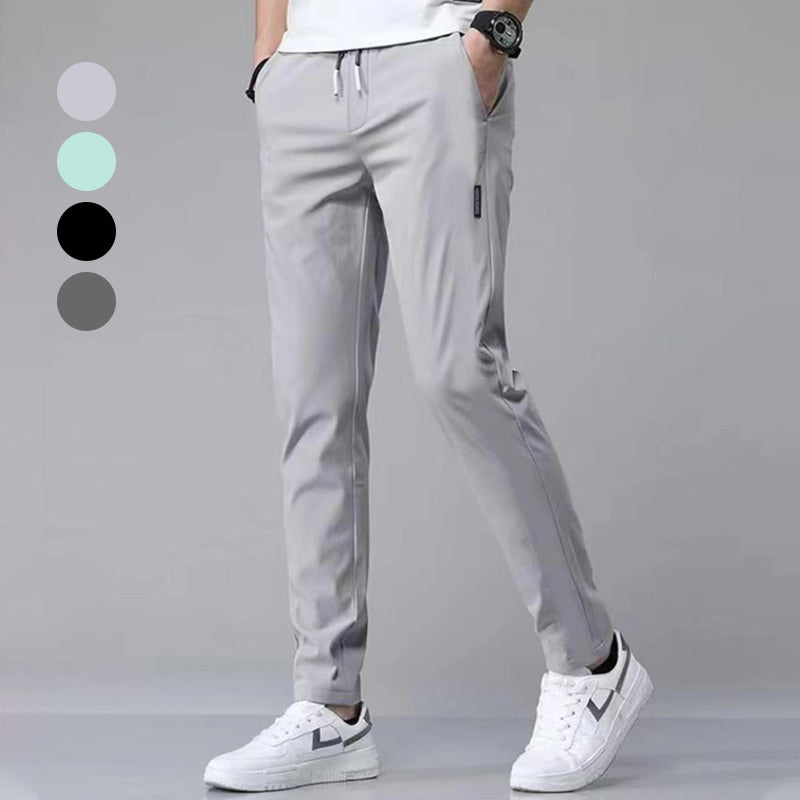 🏃‍♂️ ¡OFERTA LIMITADA 50% OFF! ✨ Pantalones de Chándal de Seda de Hielo para Hombre – Secado Rápido, Corte Holgado, Ultraligeros ❄️