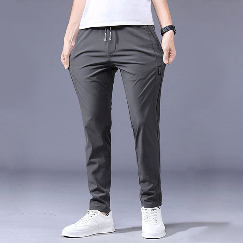 🏃‍♂️ ¡OFERTA LIMITADA 50% OFF! ✨ Pantalones de Chándal de Seda de Hielo para Hombre – Secado Rápido, Corte Holgado, Ultraligeros ❄️