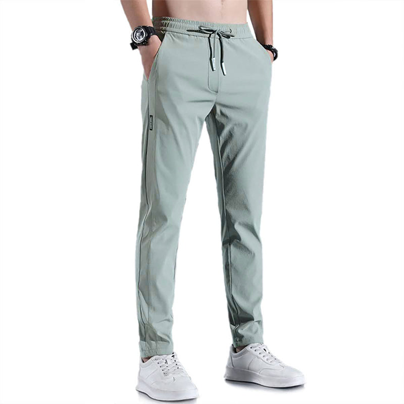 🏃‍♂️ ¡OFERTA LIMITADA 50% OFF! ✨ Pantalones de Chándal de Seda de Hielo para Hombre – Secado Rápido, Corte Holgado, Ultraligeros ❄️
