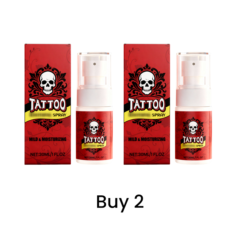 ⏰🔥 ¡50% DE DESCUENTO POR TIEMPO LIMITADO! 🎨 Spray Hidratante para Tatuajes – Cuida y Protege tu Tinta ✨