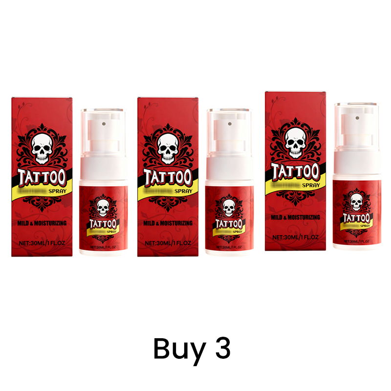 ⏰🔥 ¡50% DE DESCUENTO POR TIEMPO LIMITADO! 🎨 Spray Hidratante para Tatuajes – Cuida y Protege tu Tinta ✨