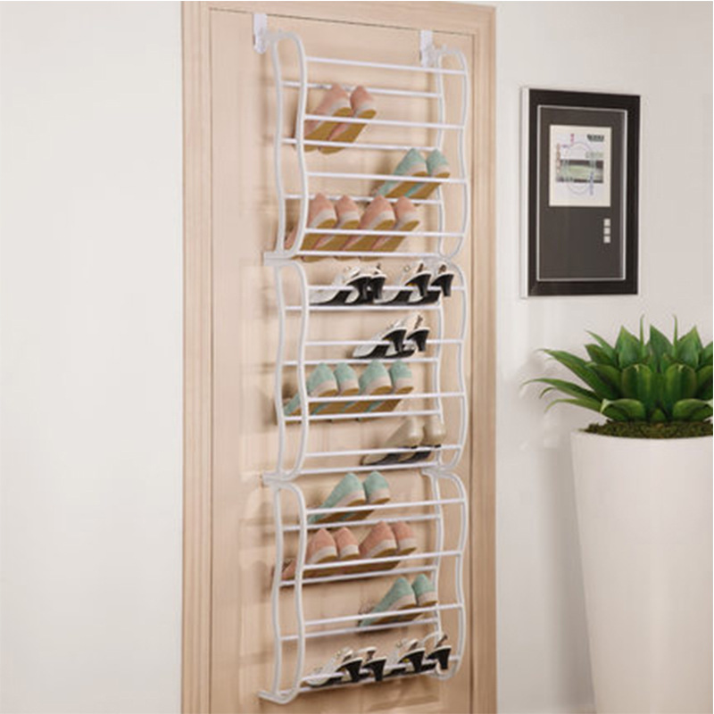 ⏰🔥 ¡50% OFF por tiempo limitado! 👟 Organizador de Zapatos de Puerta – Gran Capacidad y Ahorro de Espacio