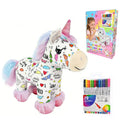 Kit DIY para Colorear un Peluche de Unicornio