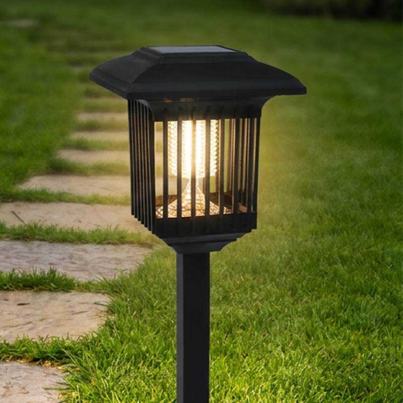 🦟☀️ ¡OFERTA 50% OFF! Matamoscas Solar para Exterior con Doble Luz – Control Inteligente de Mosquitos