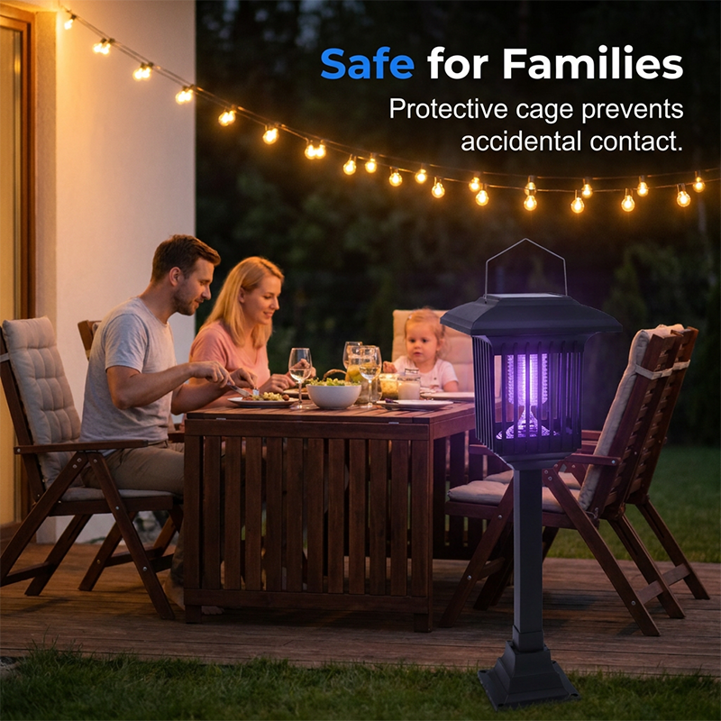 🦟☀️ ¡OFERTA 50% OFF! Matamoscas Solar para Exterior con Doble Luz – Control Inteligente de Mosquitos