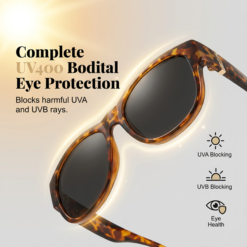😎🔥 ¡50% OFF! Gafas de Sol Polarizadas Oversize para Mujer – Protección UV400 con Estilo Elegante