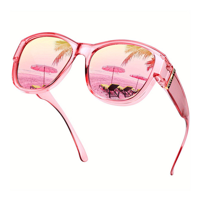 😎🔥 ¡50% OFF! Gafas de Sol Polarizadas Oversize para Mujer – Protección UV400 con Estilo Elegante