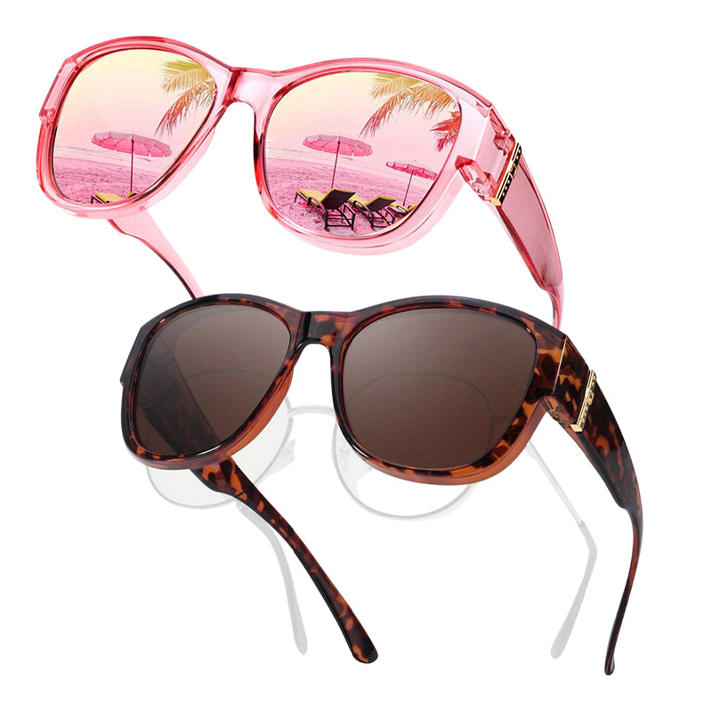 😎🔥 ¡50% OFF! Gafas de Sol Polarizadas Oversize para Mujer – Protección UV400 con Estilo Elegante