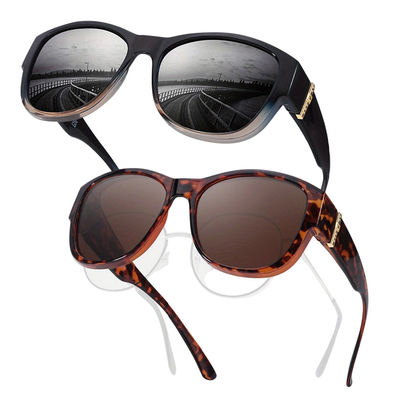 😎🔥 ¡50% OFF! Gafas de Sol Polarizadas Oversize para Mujer – Protección UV400 con Estilo Elegante