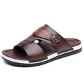 📢📢50% DE DESCUENTO !! ⏰Sandalias Slip-On de Cuero Sintético para Hombre
