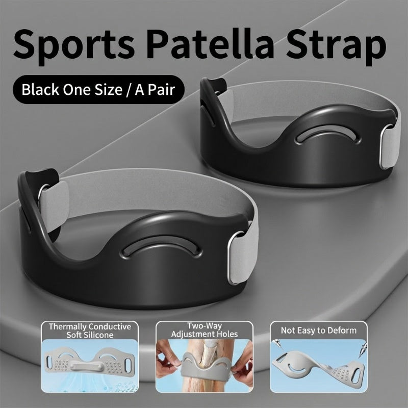Correa de silicona para la rótula de la rodilla: absorbe los impactos y proporciona soporte transpirable 🦵