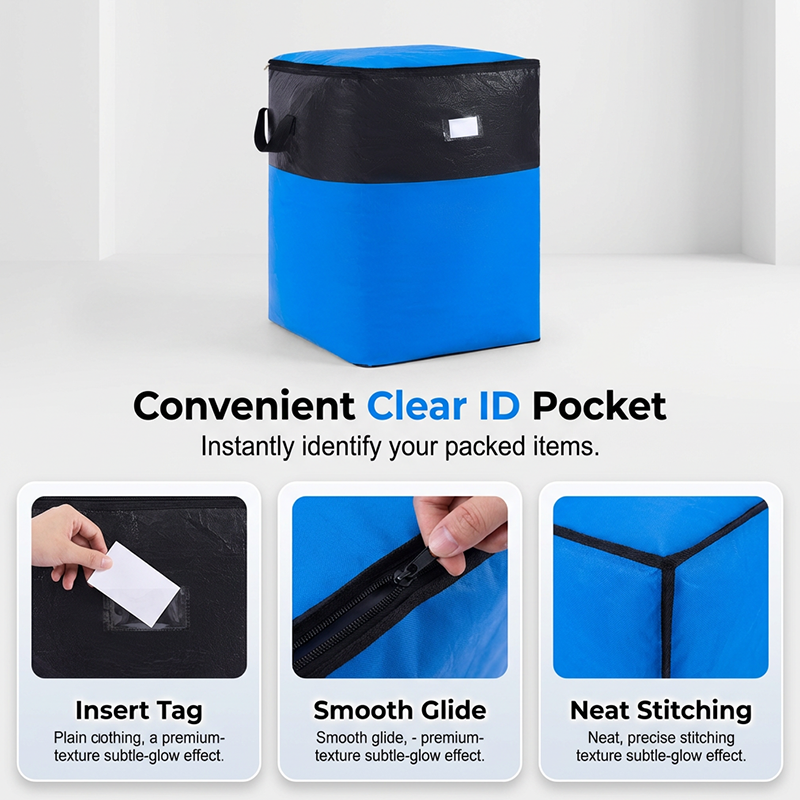 📦 ¡50% DE DESCUENTO AHORA! 🧳 Bolsa plegable de almacenamiento y mudanza – asas resistentes y cierre con cremallera – se pliega completamente, perfecta para mudanzas, viajes u organización del armario – reutilizable y fácil de limpiar 🏠
