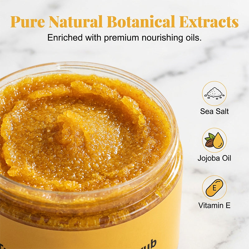 🔥 Exfoliante Corporal de Cúrcuma