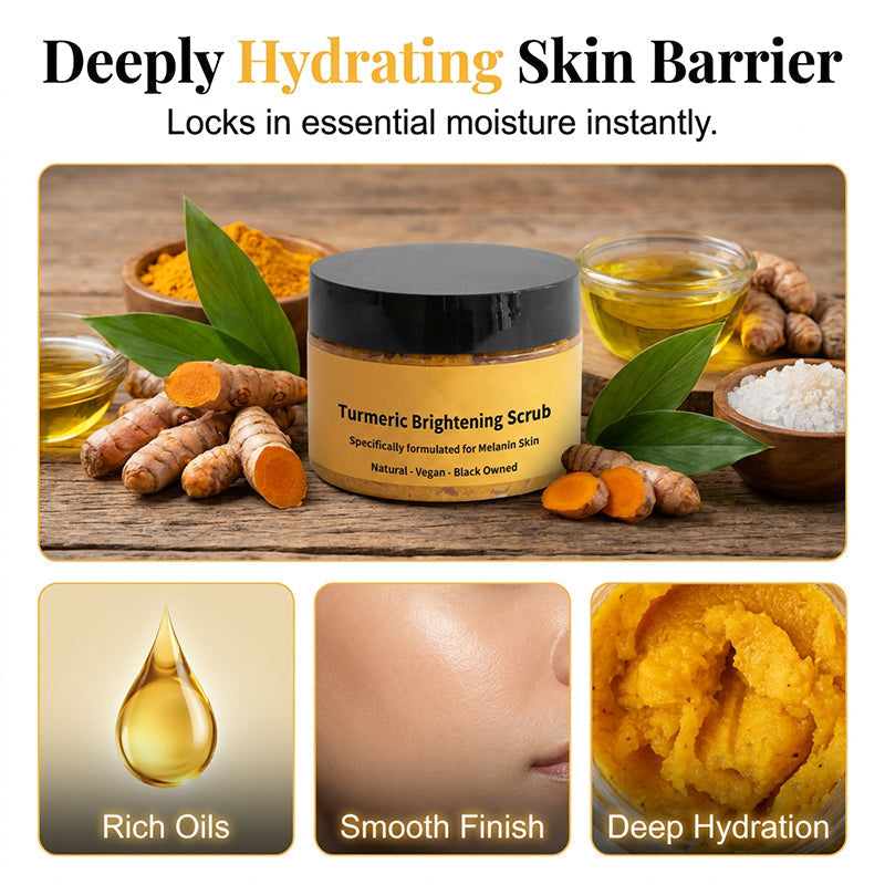 🔥 Exfoliante Corporal de Cúrcuma
