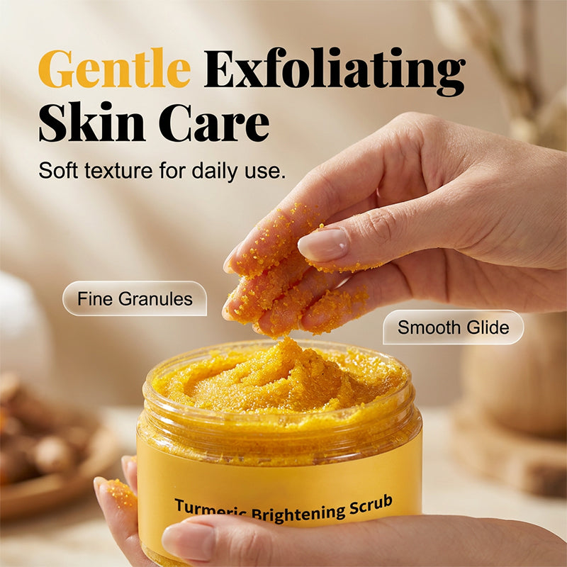 🔥 Exfoliante Corporal de Cúrcuma