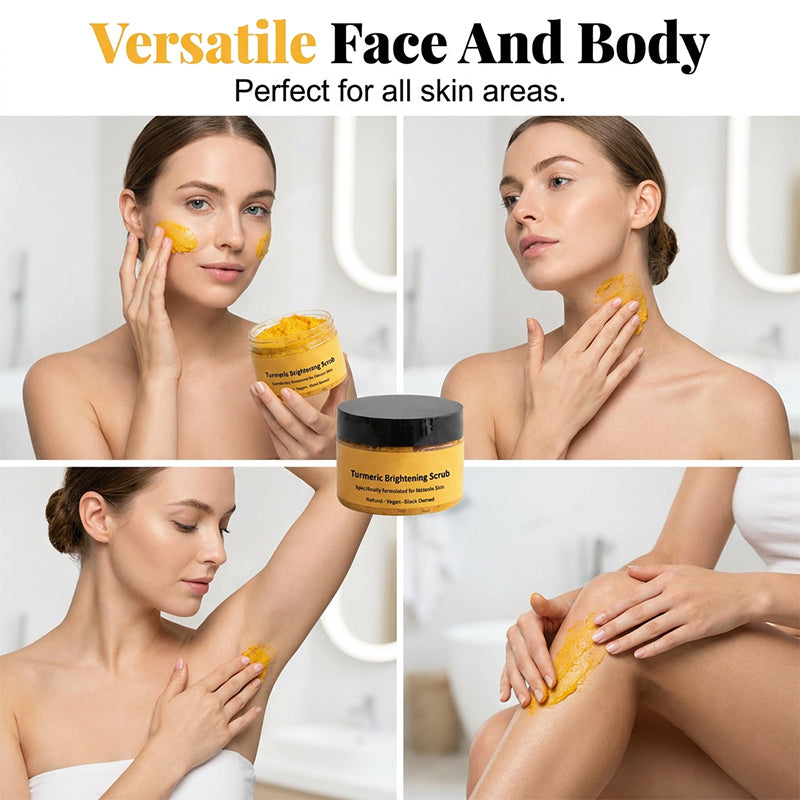 🔥 Exfoliante Corporal de Cúrcuma