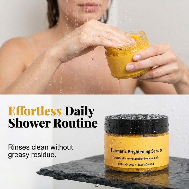 🔥 Exfoliante Corporal de Cúrcuma