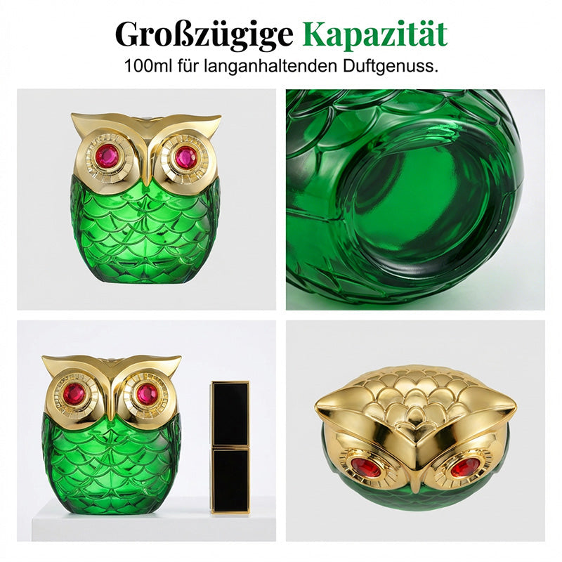 🔥🦉 ¡50% DE DESCUENTO! Eau de Parfum Místico – Aroma Misterioso, Elegante Frasco con Búho, Larga Duración. 🌙💎