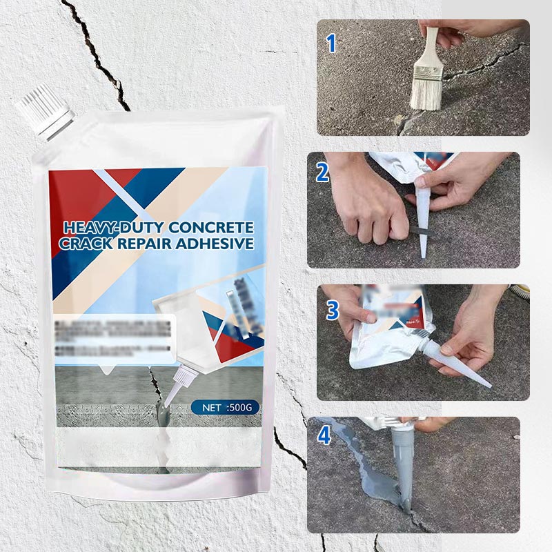 Adhesivo de reparación de grietas de hormigón pesado