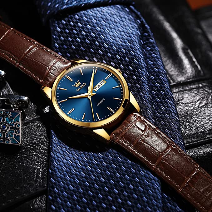 ⌚ ¡OFERTA POR TIEMPO LIMITADO 50% DE DESCUENTO! 💥 Reloj Sencillo para Hombre con Día y Fecha – Acero Inoxidable, Manecillas Luminosas, Clásico ✨