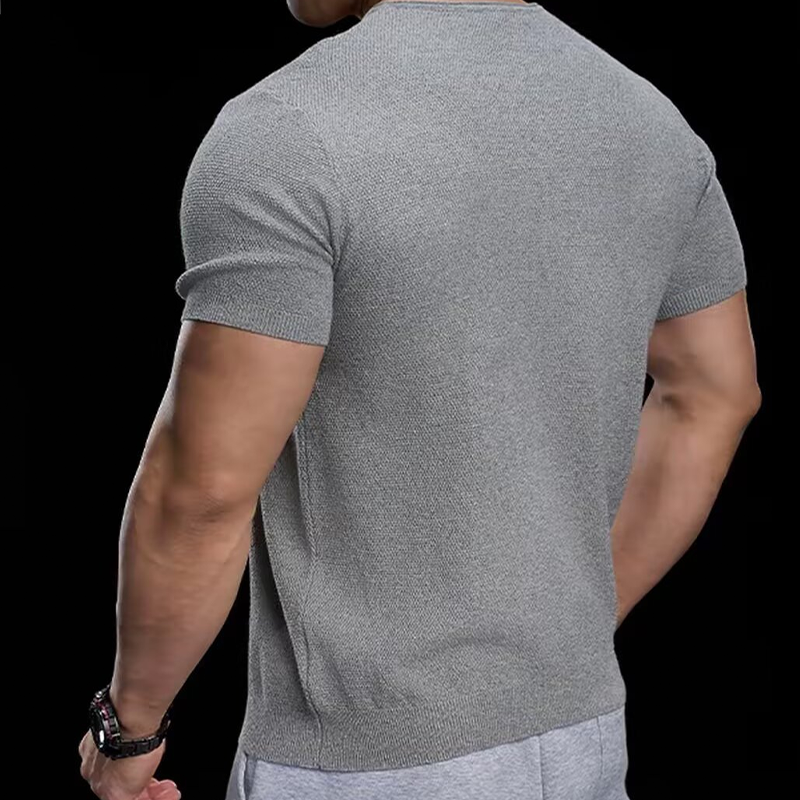 📢¡¡50% de descuento!! ⏰Camiseta de punto transpirable con cuello en V
