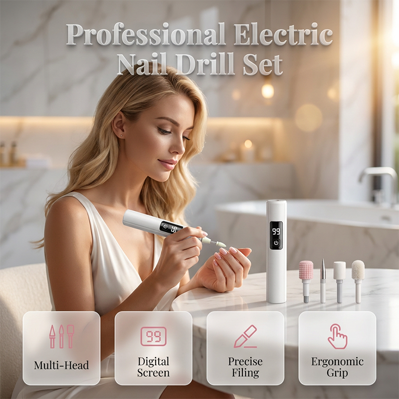 💅✨ ¡OFERTA 50% OFF! Lijadora Eléctrica Profesional para Uñas – Manicura Perfecta, Rápida y Fácil en Casa 💎