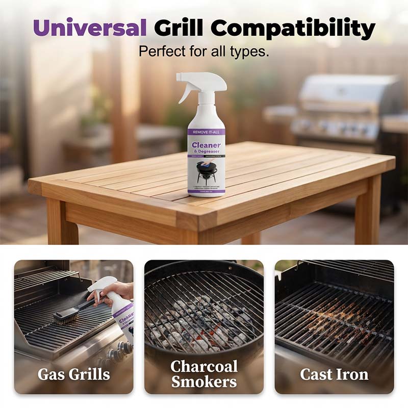 🔥✨ ¡OFERTA 50% OFF! Limpiador de Parrillas Antigrasa en Spray – Elimina Grasa, Carbón y Suciedad Difícil en Minutos 🧽🍖