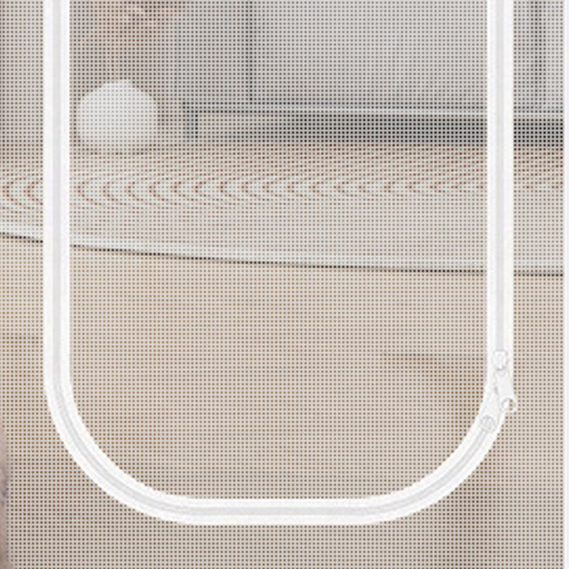 Puerta mosquitera de malla apta para mascotas