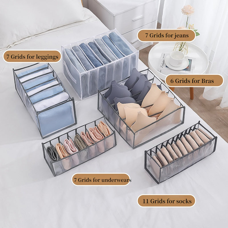 Compartimento de la caja de almacenamiento de ropa interior