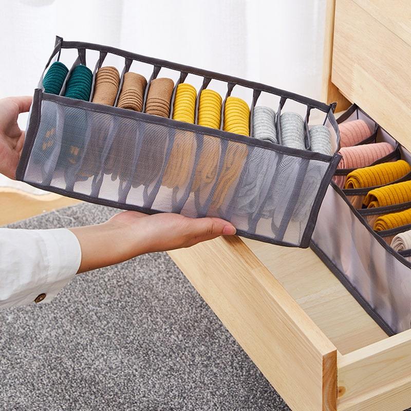 Compartimento de la caja de almacenamiento de ropa interior