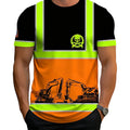 🦺 Venta 2026 — ¡Más de 11,000 Vendidos!🔥 Camiseta de Trabajo de Alta Visibilidad – Diseño de Seguridad Llamativo 🚧