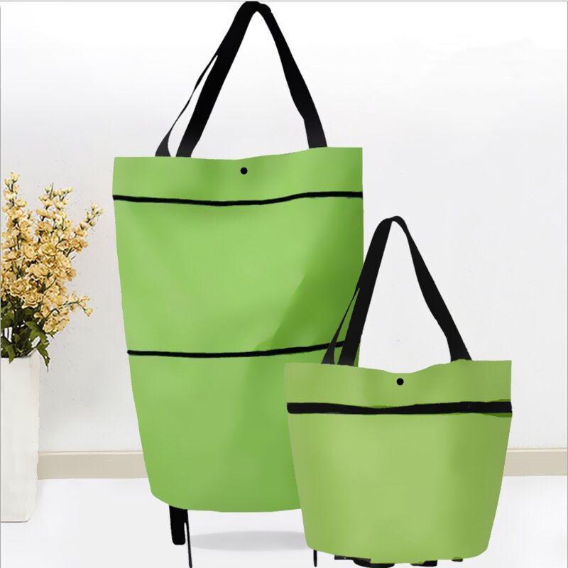 🛒✨ ¡OFERTA 50% OFF! Carrito de Compra Plegable 2 en 1 – Bolsa Portátil de Gran Capacidad 30L para Supermercado, Viajes y Uso Diario 🌿💪