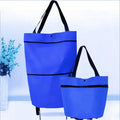 🛒✨ ¡OFERTA 50% OFF! Carrito de Compra Plegable 2 en 1 – Bolsa Portátil de Gran Capacidad 30L para Supermercado, Viajes y Uso Diario 🌿💪