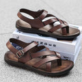 Men Roman Sandals Summer Casual Soft Sole Beach Shoes