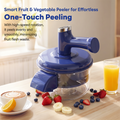 🍇 ¡50% DESCUENTO AHORA! Peladora Eléctrica de Frutas y Batidora – 2 en 1 Pelado y Batido Automático – Inalámbrica, Portátil y Fácil de Limpiar – Perfecta para Cocinar a Diario 🥄✨