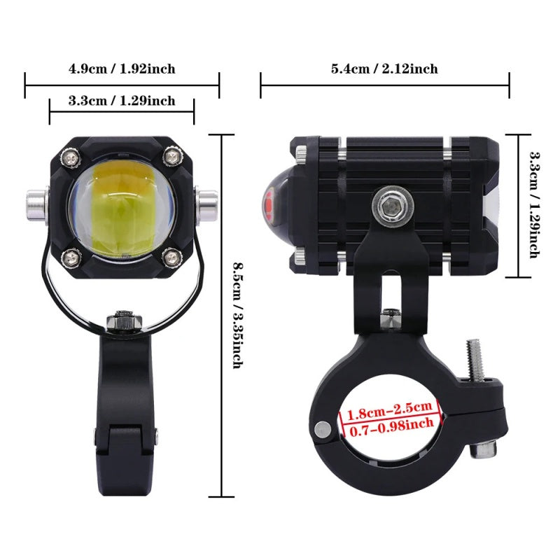 ⏰🔥 ¡OFERTA 50% OFF! 🏍️💡 Faro LED Universal para Motocicleta – Iluminación Potente, Mayor Visibilidad Nocturna y Seguridad en Cada Trayecto 🌙
