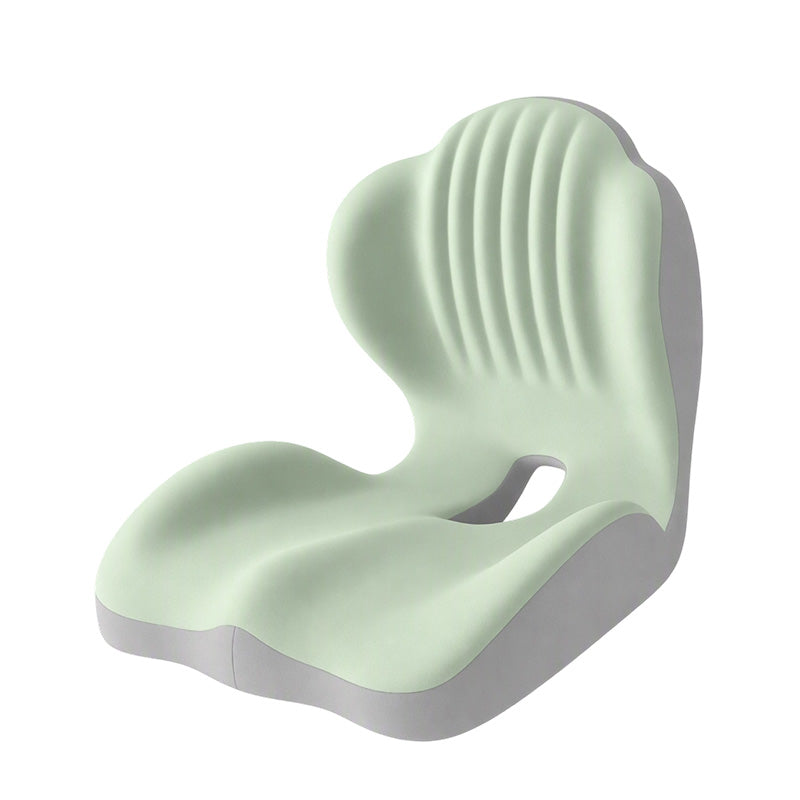 🪑 ¡50 % DE DESCUENTO AHORA! ✨ Cojín Ergonómico de Espuma Viscoelástica con Soporte Lumbar – Cómodo y con Gran Sujeción para Hogar, Oficina y Coche 💺🛡️