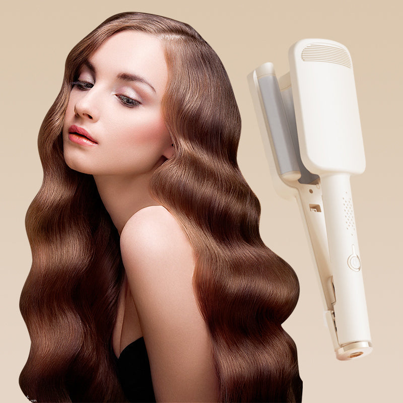 💇‍♀️ 50% dto. Rizador de 32 mm – rizos grandes y duraderos, 4 niveles de calor e iones negativos. Calidad de salón en casa sin esfuerzo! ✨💖