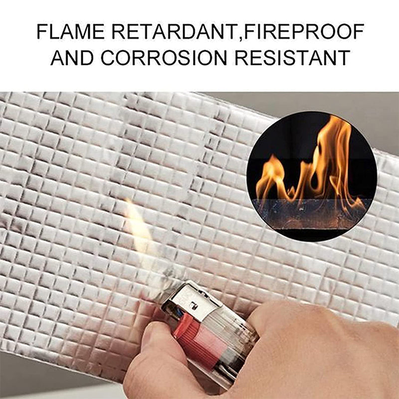 🛡️ 50% dto. Cinta impermeable de aluminio reforzado – sella grietas, techos y tuberías. Resistente a la intemperie y temperaturas extremas! 💧✨
